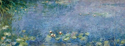 Affiche Art Claude Monet - Seerosen I 138x51cm