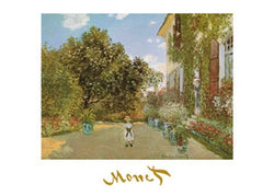 Affiche Art Claude Monet - La casa della artista 70x50cm