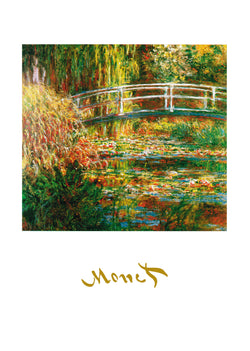Affiche Art Claude Monet - The Waterlily Pond 50x70cm