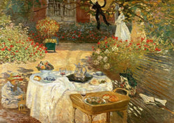 Affiche Art Claude Monet - Le Déjeuner 29.7x21cm
