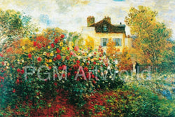 Affiche Art Claude Monet - The Artist's Garden 100x70cm