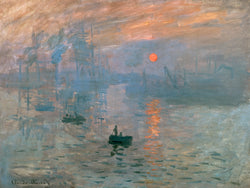 Affiche Art Claude Monet - Impressionismo il levar 80x60cm