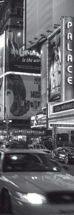 Affiche Art Alan Copson - Times Sqare at night, New York 33x95cm