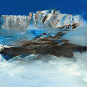Affiche Art Conny Roßkamp - Eislandschaft I 98x98cm