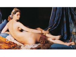 Affiche Art Dominique Ingres - La Grande Odalisque 80x60cm