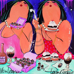 Affiche Art El van Leersum - Lovin Goddies 70x70cm