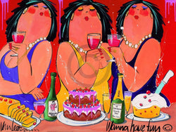 Affiche Art El van Leersum - Wanna have fun 80x60cm