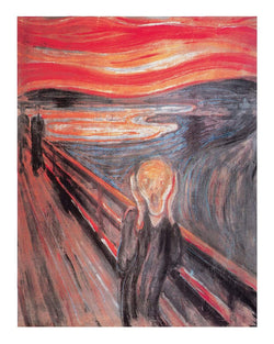 Affiche Art Edvard Munch - The Cry 40x50cm