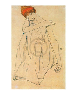 Affiche Art Egon Schiele - Die Tänzerin 40x50cm