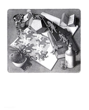 Affiche Art M. C. Escher - Reptilien 55x65cm