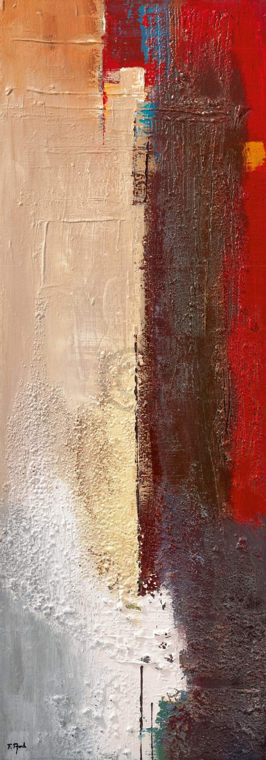 Affiche Art Flory Aerts - Vertical I 35x100cm