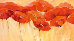 Affiche Art Elena Filatov - Mohnparade II 138x76cm