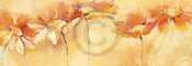 Affiche Art Elena Filatov - Feldblumenparade 99x34cm
