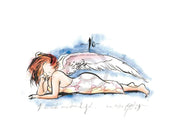 Affiche Art Sabine Gerke - Engel Nr. 16 30x24cm