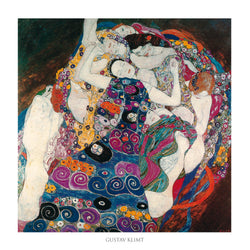 Affiche Art Gustav Klimt - La vergine 70x70cm
