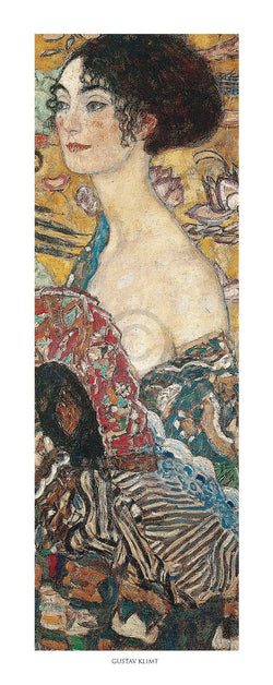 Affiche Art Gustav Klimt - Acqua Mossa 20x50cm