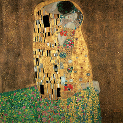 Affiche Art Gustav Klimt - Der Kuß 98x98cm