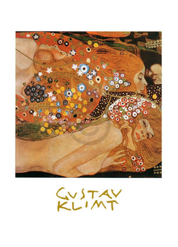 Affiche Art Gustav Klimt - Acqua Mossa 50x70cm