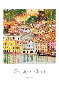 Affiche Art Gustav Klimt - Malcesine 70x100cm
