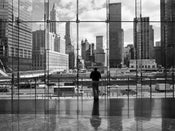 Affiche Art Henri Silberman - Looking at Ground Zero 80x60cm