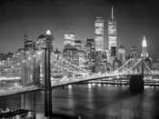 Affiche Art Henri Silberman - Brooklyn Bridge 80x60cm