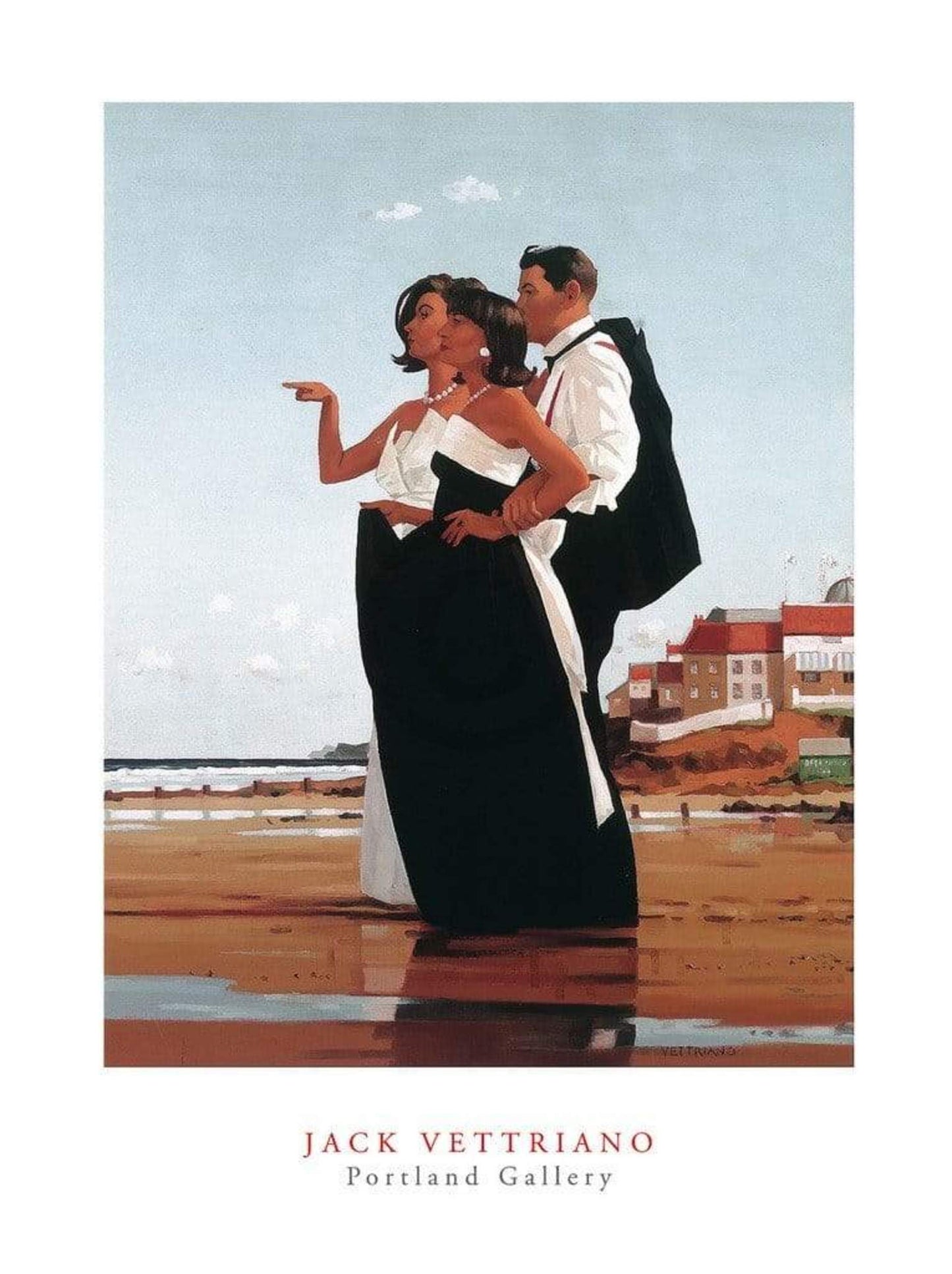 Affiche Art Jack Vettriano - The Missing Man II 40x50cm