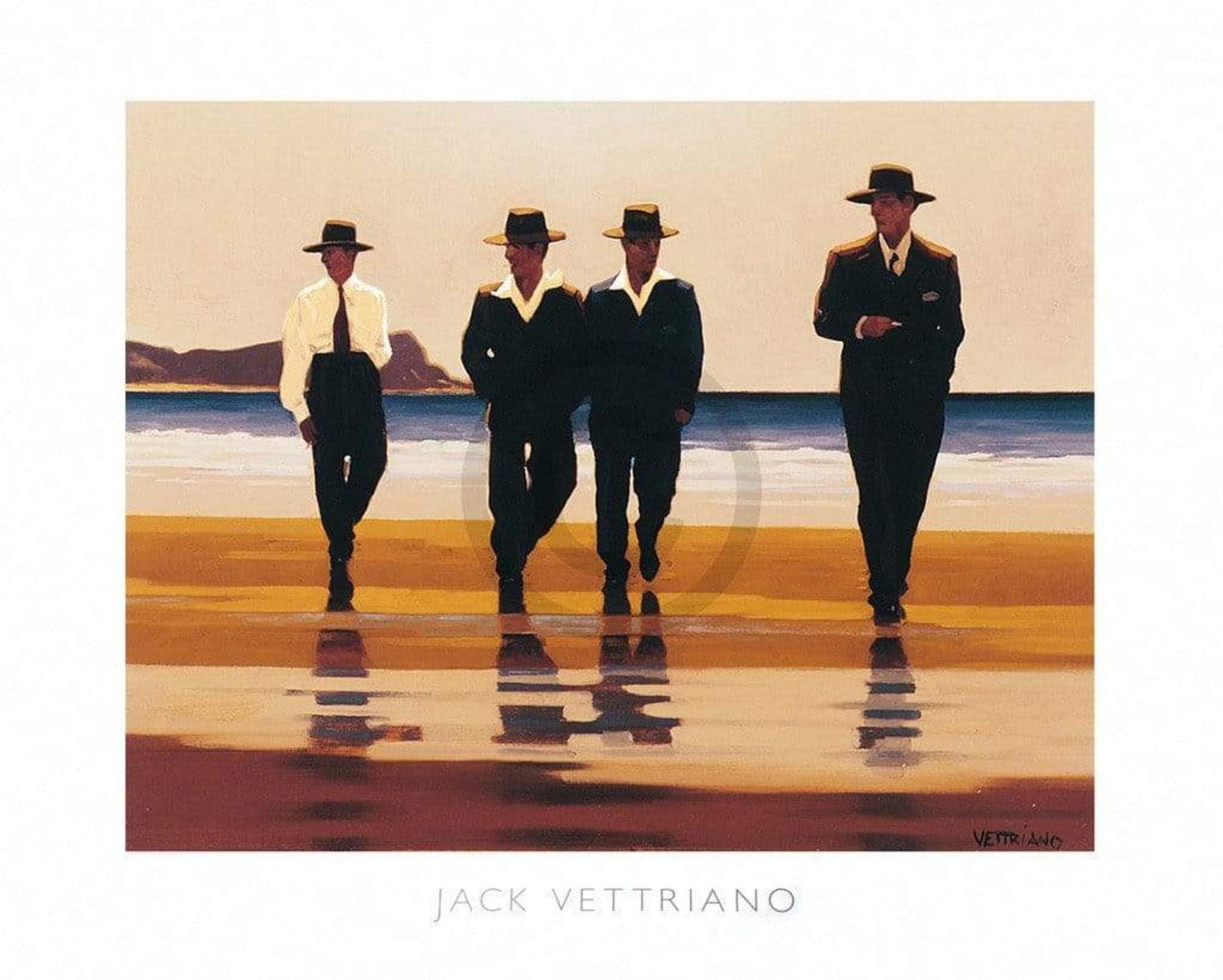 Affiche Art Jack Vettriano - The Billy Boys 50x40cm