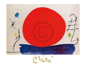Affiche Art Joan Miro - Senzo titolo, 1967 80x60cm