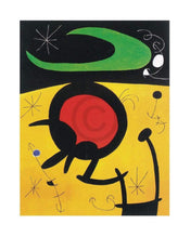 Affiche Art Joan Miro - Vuelo de pajaros 40x50cm