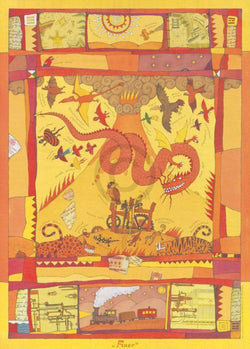 Affiche Art Vitali P. Konstantinov - Feuer 48x67cm