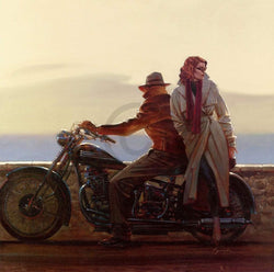Affiche Art Brent Lynch - Coastal Ride 70x70cm