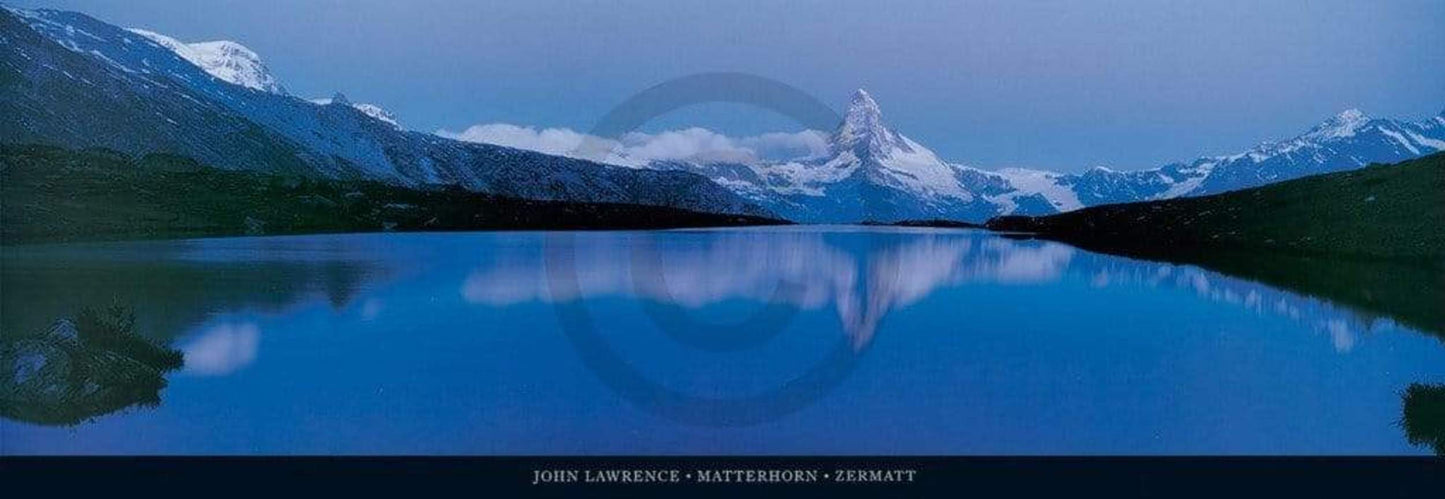Affiche Art John Lawrence - Matterhorn, Zermatt 95x33cm