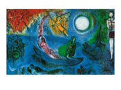 Affiche Art Marc Chagall - Il concerto, 1957 80x60cm