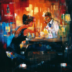 Affiche Art Madjid - Bar Scene I 70x70cm