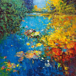 Affiche Art Madjid - Idyll I 98x98cm