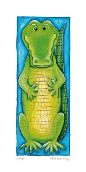 Affiche Art Kate Mawdsley - Snapper 15x30cm