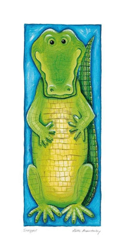Affiche Art Kate Mawdsley - Snapper 15x30cm