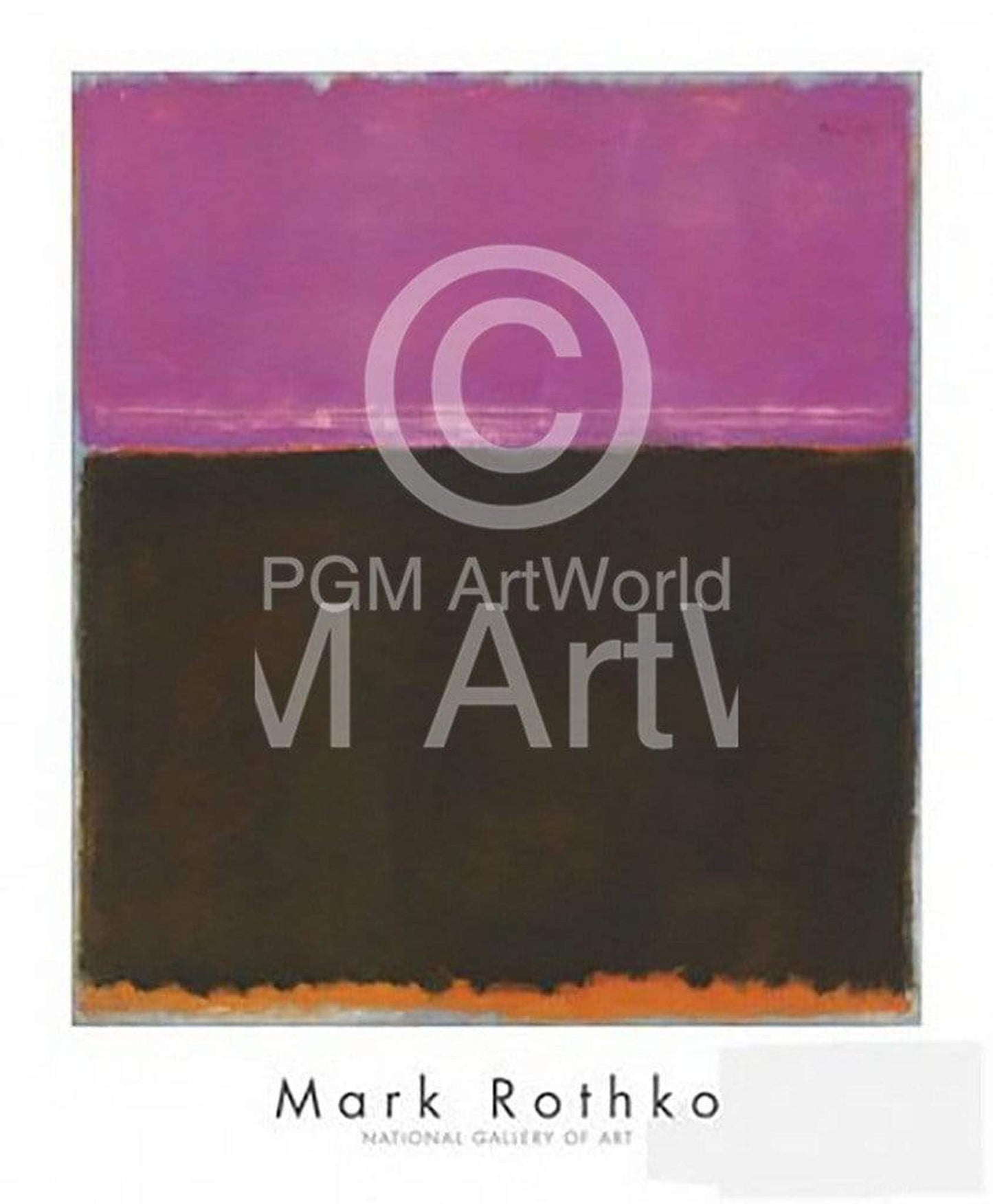 Affiche Art Mark Rothko - Untitled, 1953 71x86cm