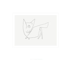 Affiche Art Paul Klee - Le Petit Chat 60x50cm
