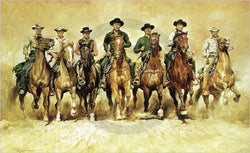 Affiche Art Renato Casaro - The magnificent Seven 100x61cm