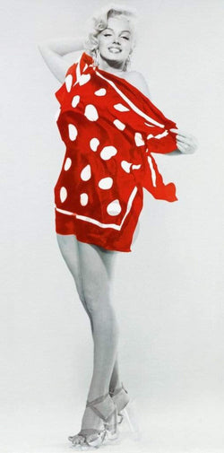 Affiche Art Bert Reisfeld - Marilyn at the Beach, 1953 50x100cm
