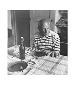 Affiche Art Robert Doisneau - Les Pains de Picasso 50x60cm