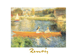 Affiche Art Auguste Renoir - La Senna ad asnieres 70x50cm