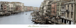 Affiche Art Alan Blaustein - Morning on the Grand Canal 106x40cm