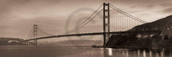Affiche Art Alan Blaustein - Golden Gate Bridge II 90x30cm