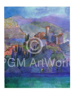 Affiche Art Ralf Westphal - Pietrabuona, Toskana 50x70cm