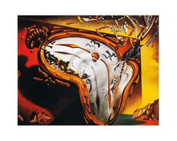 Affiche Art Salvador Dali - Les montres molles 50x40cm