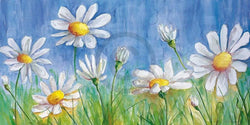 Affiche Art Semenzato - Margherite 140x70cm