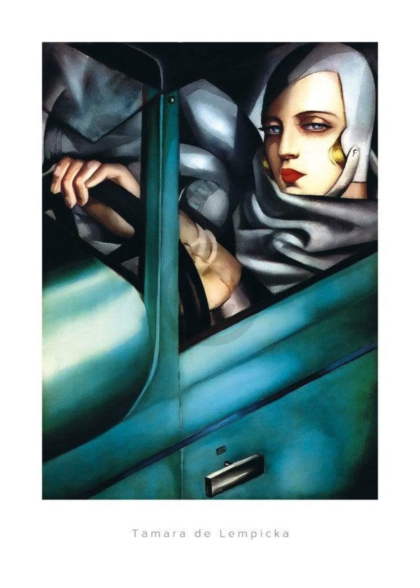 Affiche Art Tamara De Lempicka - Self Portrait 50x70cm