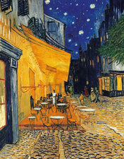 Affiche Art Vincent Van Gogh - Café-Terrasse am Abend 70x90cm